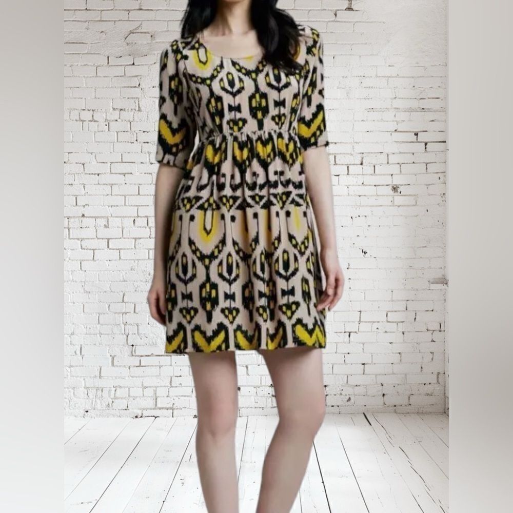 Alice by Temperley Print Silk Short Sleeve Dress - Picture 4 of 6